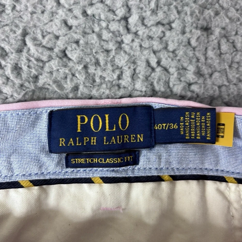 Polo Ralph Lauren Pants 40T/36 Pink Chinos Classic Preppy Golf Business Casual